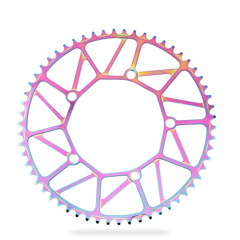 Litepro bicicleta dobrável 130 coroa bcd chainring 46 48 50 52 54 56 58 dentes anel de corrente roda dentada rotor crankset ciclismo coroa