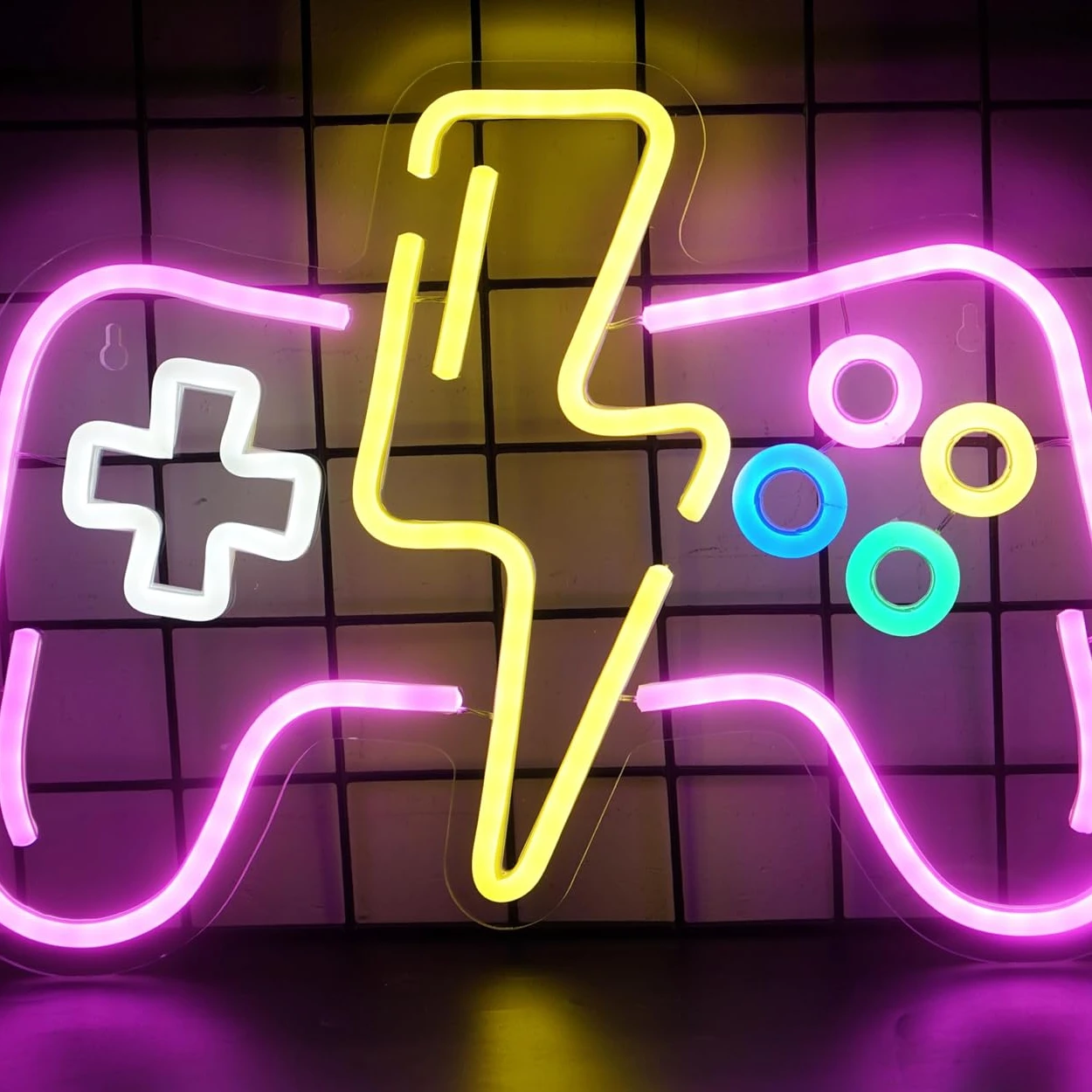 

LED Neon Light Game Controller Neon Sign For Wall Decor USB Powered For Bedroom Bar Shop Game Room Decor Gifts For Game Lover