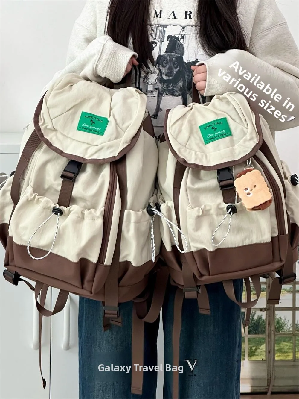 

Outdoor Casual Hiking Backpack Lightweight Travel Dual Shoulder Bag for Men And Women University Students Unique Design