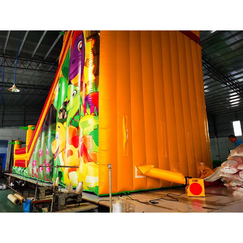 

Discount 950W 220V/110V high power blower trampoline inflatable tent toy castle children's play inflatable slide plastiNEW