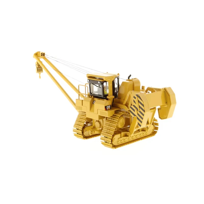 DM دييكاست 1:50 مقياس CAT 587T آلة طبقة الأنابيب سبيكة لودر أطفال بالريموت كنترول نموذج 85272C مجموعة عرض الديكور هدية