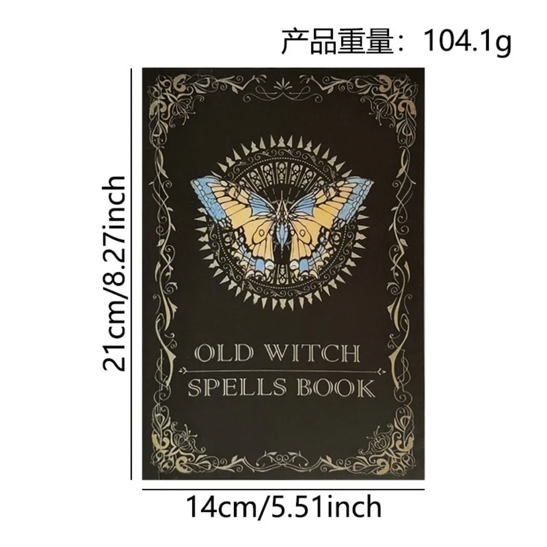 كتاب نوبات الساحرة القديمة - أداة أساسية للمبتدئين الساحرات والمعالجين، مثالية لأعياد الميلاد وعيد الفصح وعيد الميلاد وعيد الميلاد وهدية الهالوين #4