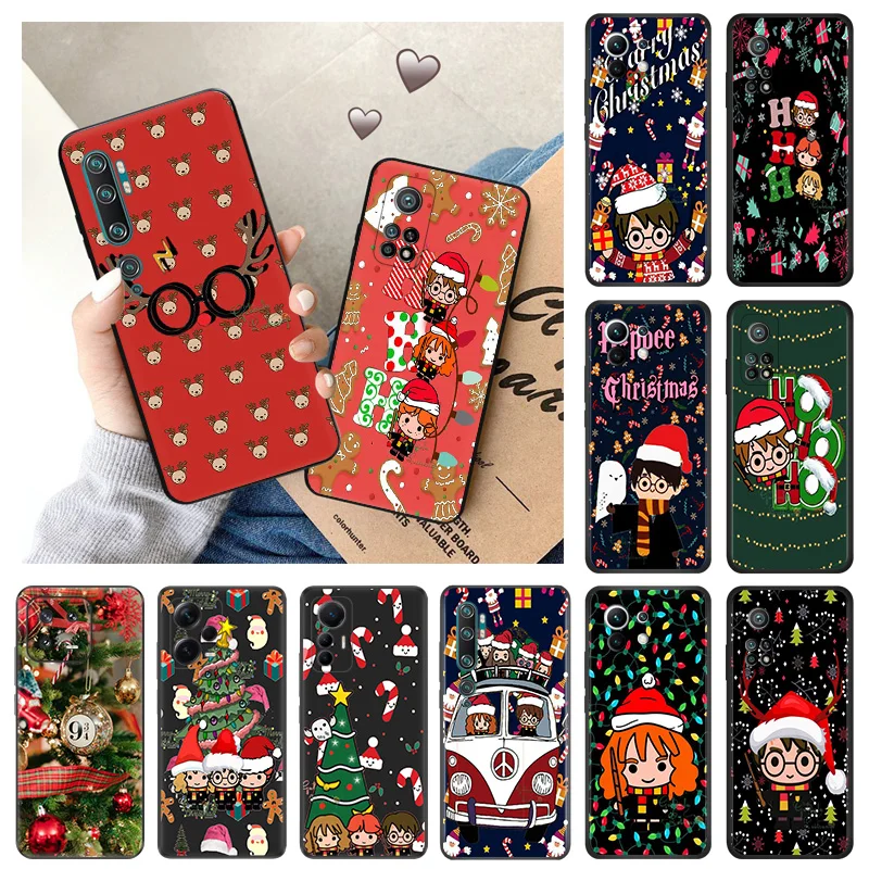 Soft Case for Redmi Note13 Pro 5G Note12 13C Xiaomi 13 Pro 12 Lite 12t 12x 12c Harries Wand Potters Christmas Phone Cases Cover