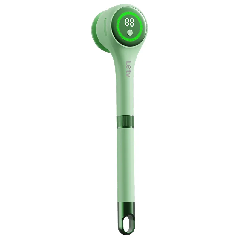 Five-in-One Electric Massage Bath Brush with Long Handle Automatic & Waterproof Back Rubbing for Household Use