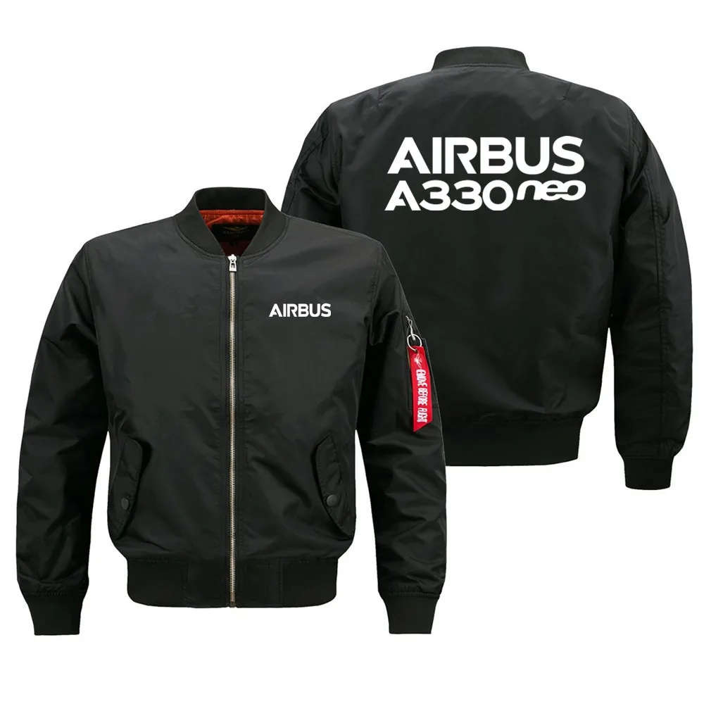 

Airbus A330neo Man Outdoor Windproof Waterproof Flight Aviation Pilots Men Ma1 Bomber Jacket Casual OuterWear Coats