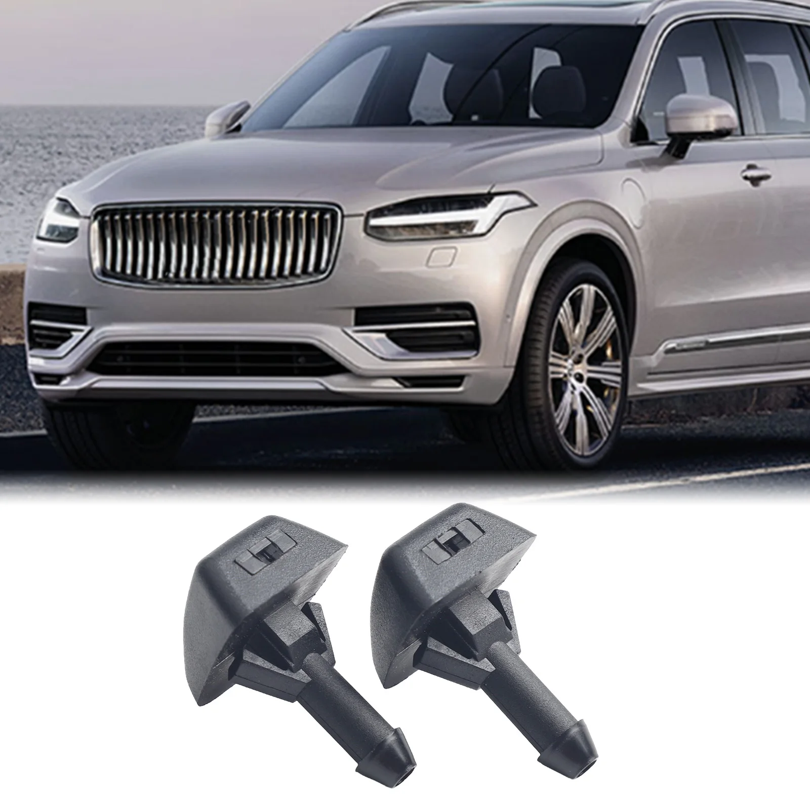 

Автозапчасти, сменный инструмент для насадки стеклоочистителя, водонепроницаемый, 12 В, 30655605, ABS, черный, автомобильные аксессуары, пылезащитный, новый