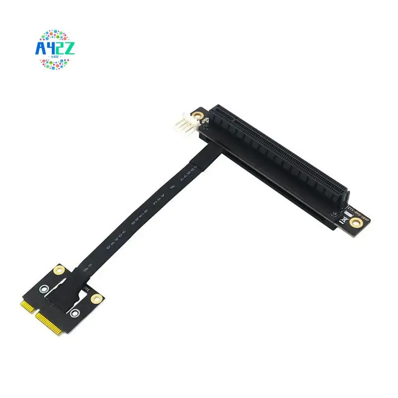 a42z-270-度ミニ-pcie-から-pci-e-16x-アダプターケーブルライザーミニ-pcie-から-pci-express-4p-電源-pcie-テスターエクステンダー用