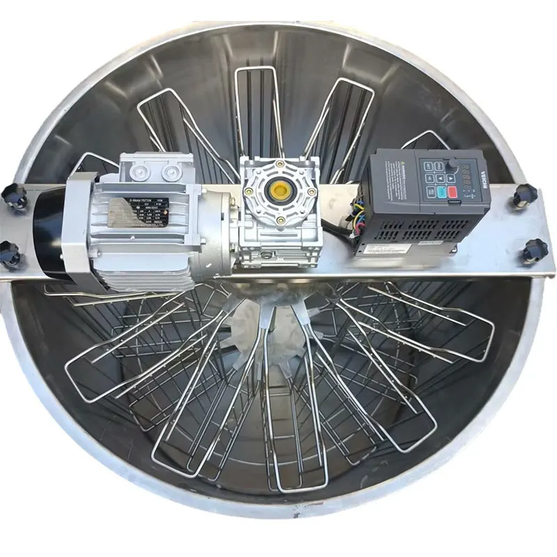 

Factory Price Intelligent Extrator ZORUE 12 Frames Honey Centrifuge Machine Automatic Electric 12 Frames Honey Extractor