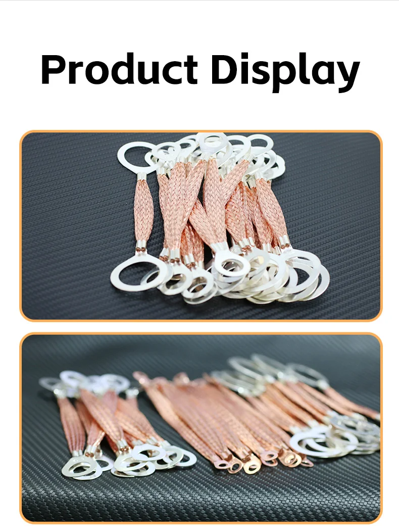XSSH DIY Flexible Zug HIFI Reines Kupfer Überzogene Zinn Abschirmung 2-30mm Geflochtene Reißverschluss Kabel Hülse Draht Linie Kabel ummantelter Rohr – Detail 10
