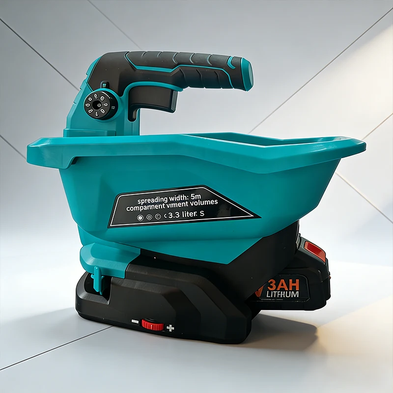 Electric Seeder 6 Gears Handheld Automatic Fertilizer Spreader Rechargeable Garden Power Tools Agricultural Large Capacity