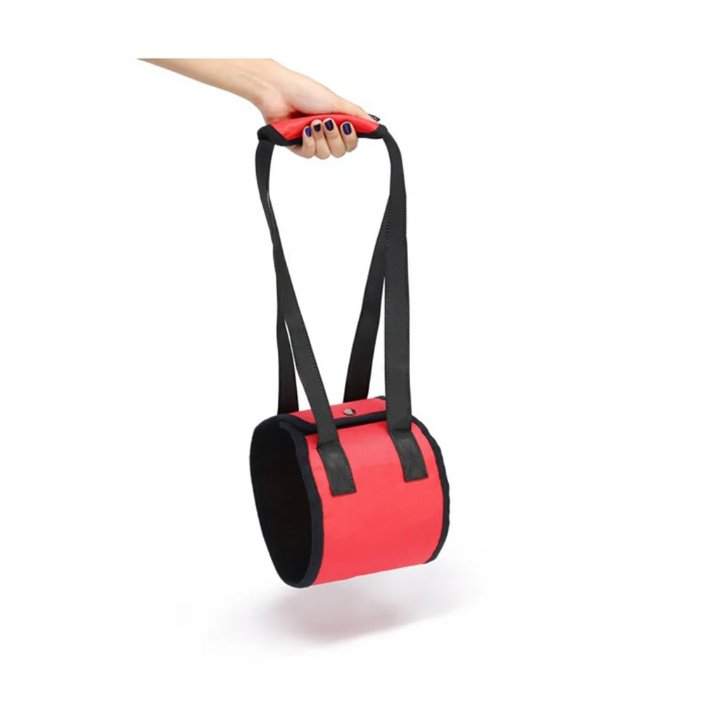 Dog Lift Support Harness Size M Red Ergonomic Pet Assist Sling for Injuries Walking Recovery Rehabilitation Hip Leg Back Aid