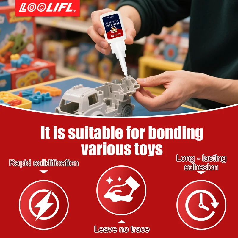 سوبر لاصق شفاف، 1-5 لاصقة قوية، سريعة تجفيف هيدروكريلات لاصق، مناسبة للخشب والمطاط والجلود والبلاستيك والمعادن والمجوهرات المائية، DIY الحرفية، الخ #4