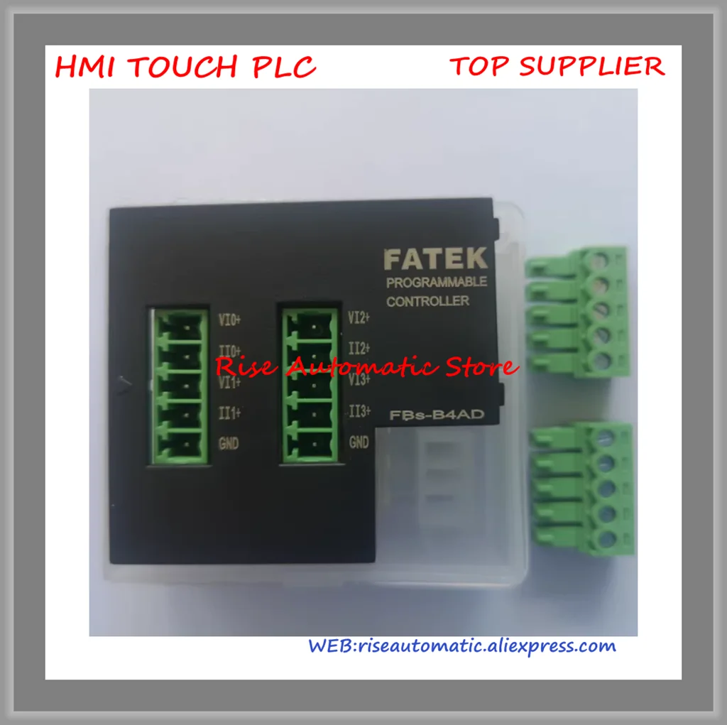 Brand New Original FBS-B4AD PLC 24VDC 4 AI Module
