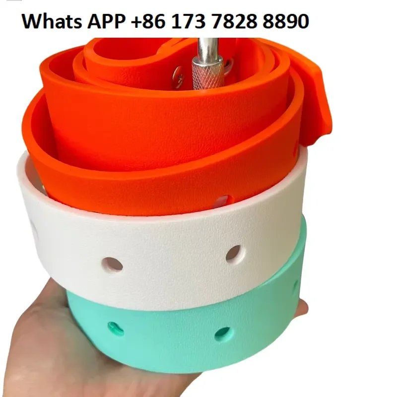 Silicone Block Stainless Steel Quick Shackle Rubber-Laced Weight-Bearing Block Belt for Scuba