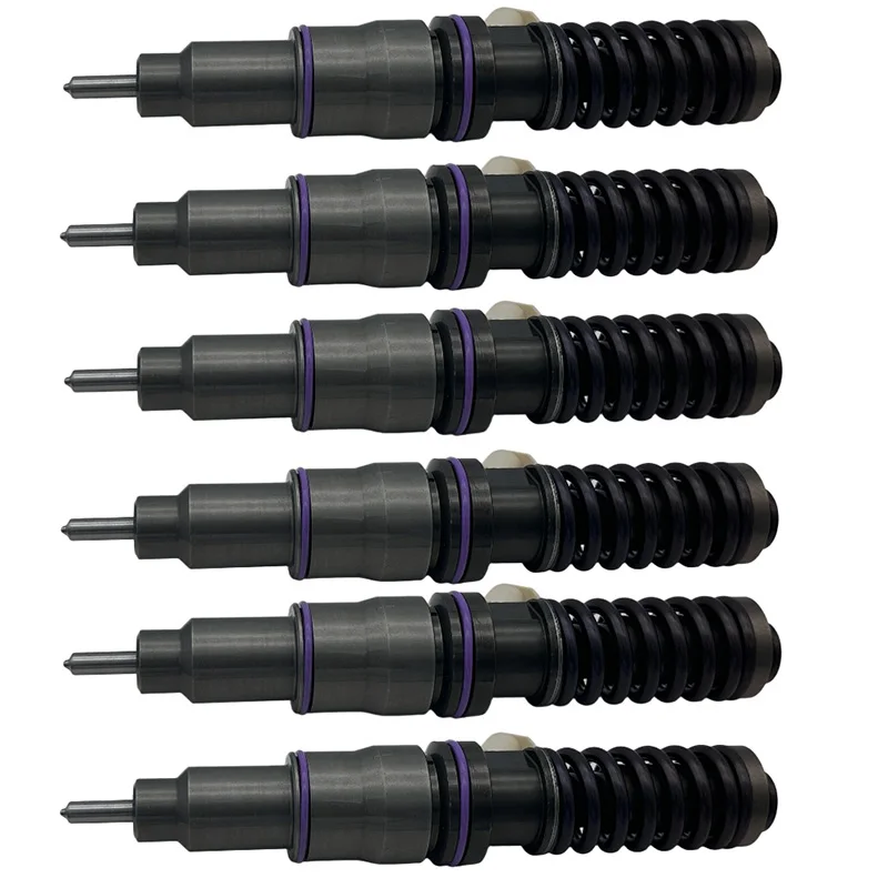 

6PCS Diesel EUI Fuel Injectors 21977909 BEBE4P02002 For Volvo MD13 MD13LR D13K D13K420 D13K460 Engine Truck FM4 FH4