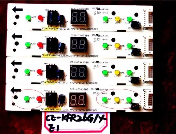New Midea Receiver Board Display CE-KFR26G/Y-E1 D1S1WT3622BG 202302130446  CE-KFR26G/N1Y-R16