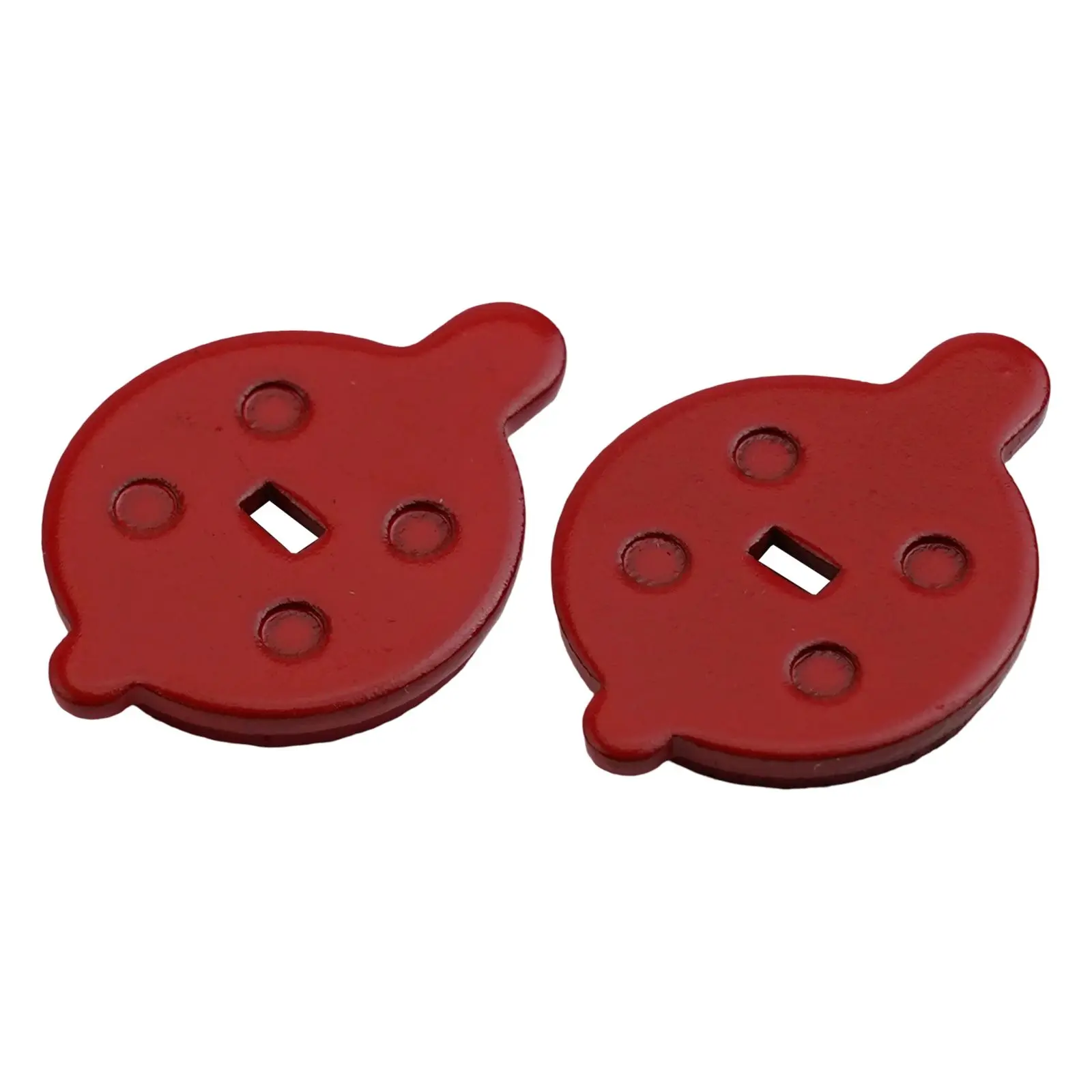 

Brake Accessories Red Resin Brake Pads High-temperature Conditions Long-lasting Performance Quick Break-in Period