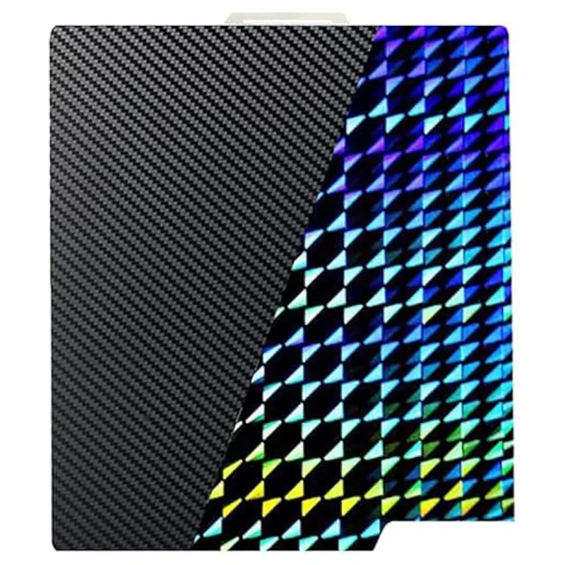 

A95Q-PET гладкий лист H1H 271X260 мм для Elegoo Centauri 3D-принтер, сборная пластина, двухсторонняя текстурированная нагревательная кровать, гибкая