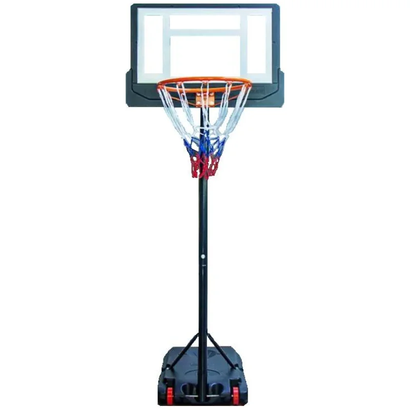 工場で調整可能な移動式ポータブルバスケットボールスタンド、大人用バスケットボールフープ