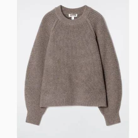 UMI MAO женская одежда, шерстяной пуловер в рубчик с круглым вырезом, вязаный свитер, свитер с длинными рукавами, новый зимний топ Femme Y2K