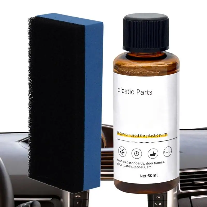 

Restorer Or Trim Coating Agent Creative 30ml User Friendly UV Resistant Prevent Fading Auto Detailing Agent car accessories