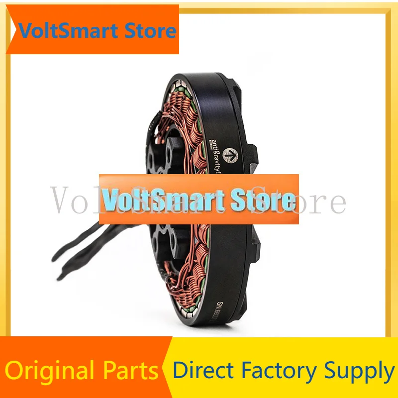 VoltSMN6007 II KV160 KV320 T-MOTOR Brushless Motor Max Thrust 6.5kg Long Flight Time Super Designed For Heavy-lift UAVs