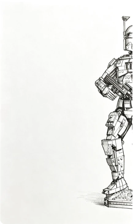 2026 Space Soldier Popular Anime Doll Toy Set with Model Doll Toys Suitable for Adult Holiday Gifts Fun Assembly
