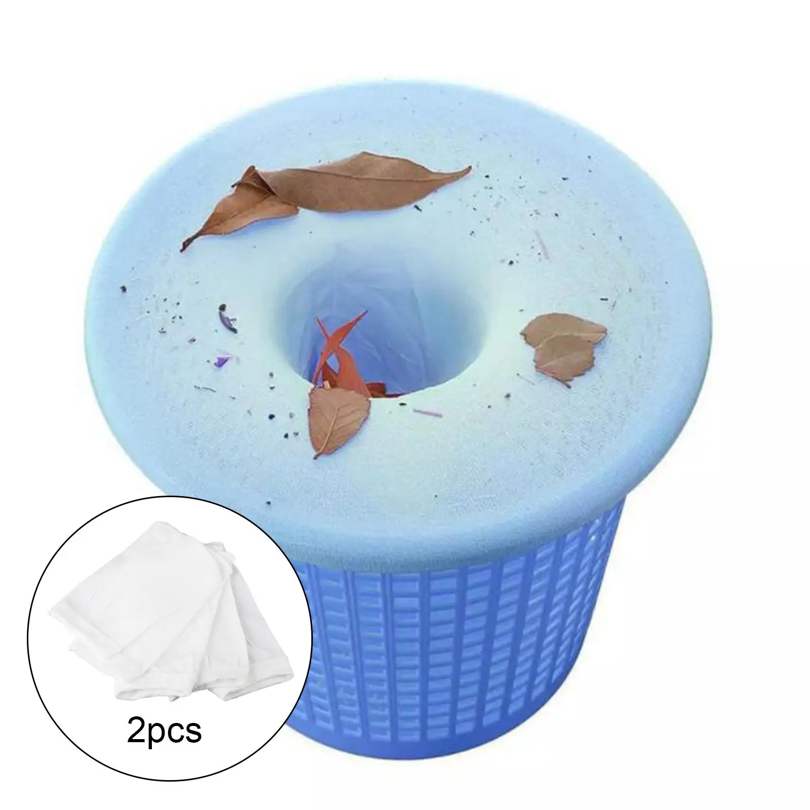 10 Pieces Skimmer Filter Sock Fine Mesh Leaves Pollen Catcher SPA Vacuum Bag