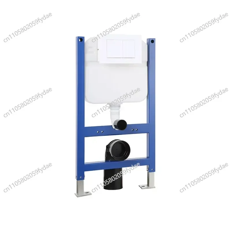 New Hot-selling Double Flush Hidden Water Tank Wall-mounted Toilet, Modern Design Back Wall Installation