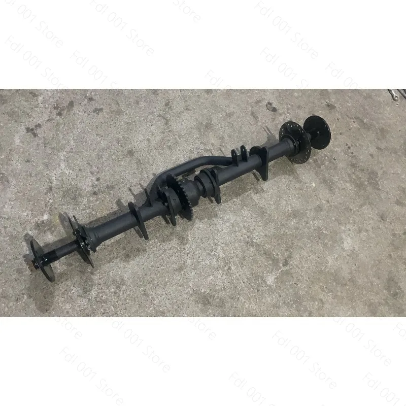 810mm Differential Rear Axle Chain Drive Dual Disc Brake for ATV Go Kart