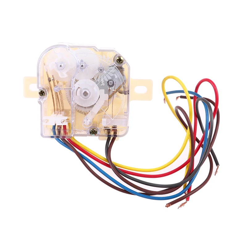 1pc 6 Wire 180 Degree Washing Machine Timer Switch Wash Timer Semi-automatic Double-cylinder Washing Machine Accessories