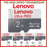Original-Lenovo Memory Card 2TB 128GB 64GB Class 10 TF Card 1TB Mini SD Card 512GB 256GB A2 U3 Micro Cards High Speed TF Cards
