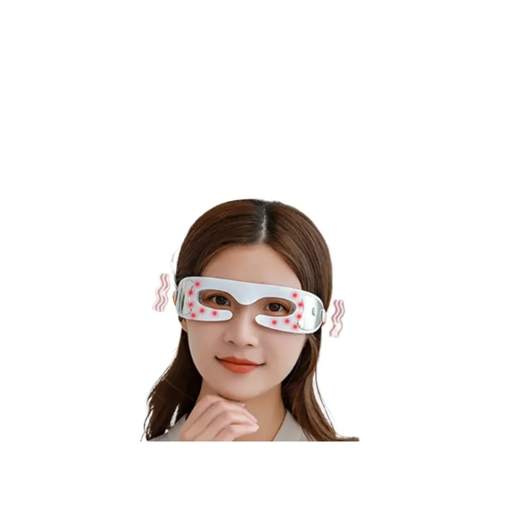

Портативная светодиодная маска для глаз с красным светом — подтяжка кожи, массажер для глаз от мигрени, раствора от бессонницы и снятия стресса