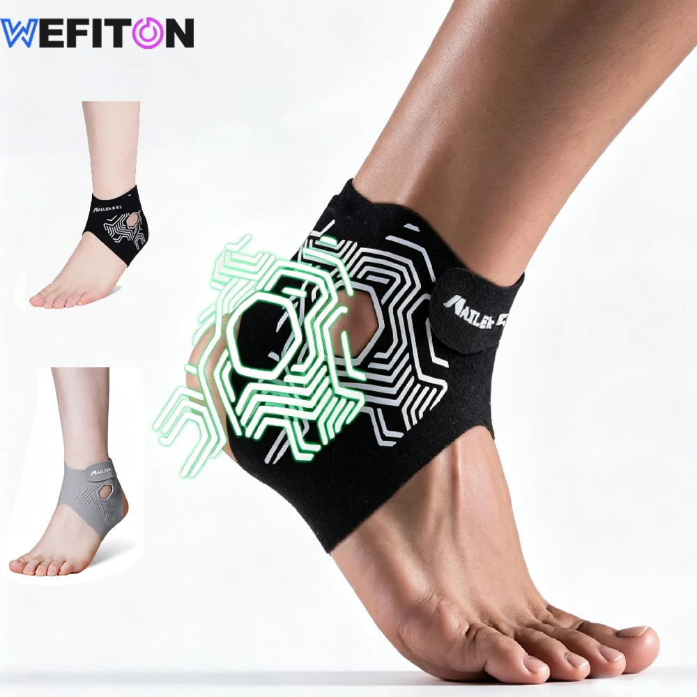 WEFITON 1PC Ankle Braces for Men & Women - Adjustable Ankle Brace Support,Strong Ankle Stabilizer for Sports, Running, Daily Use