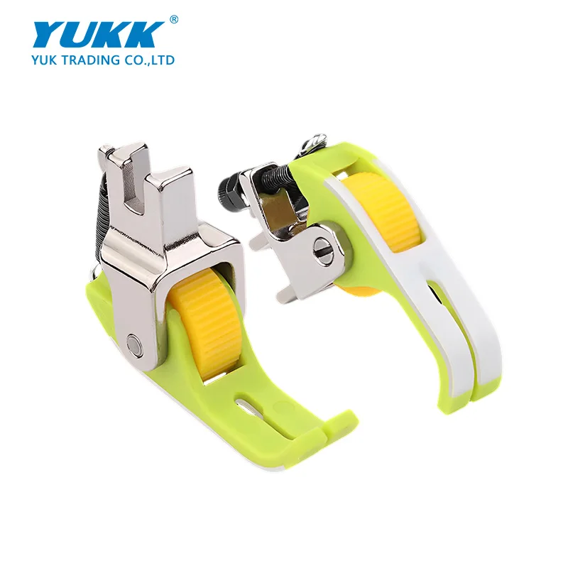 

POM Lock Stitch Plastic Roller Presser Foot Curtain Down Jacket Thick And Thin Universal Wheel Presser Foot