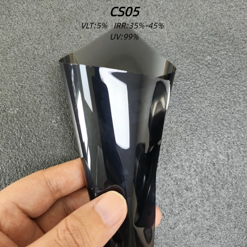 1.52*30M CS05 VLT5% Insulation 3m Window Tint Film Nano Ceramic Tints Car Window Films HD High Quality Automobile Solar Film