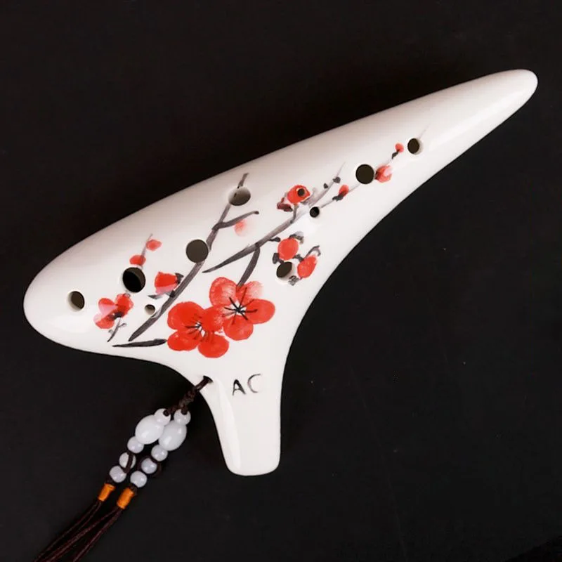 12 Holes Ocarina Alto Tone C Ocarinas Orff Instruments Ocarina of Time Professional Musical Instrumentation Offers Accessories