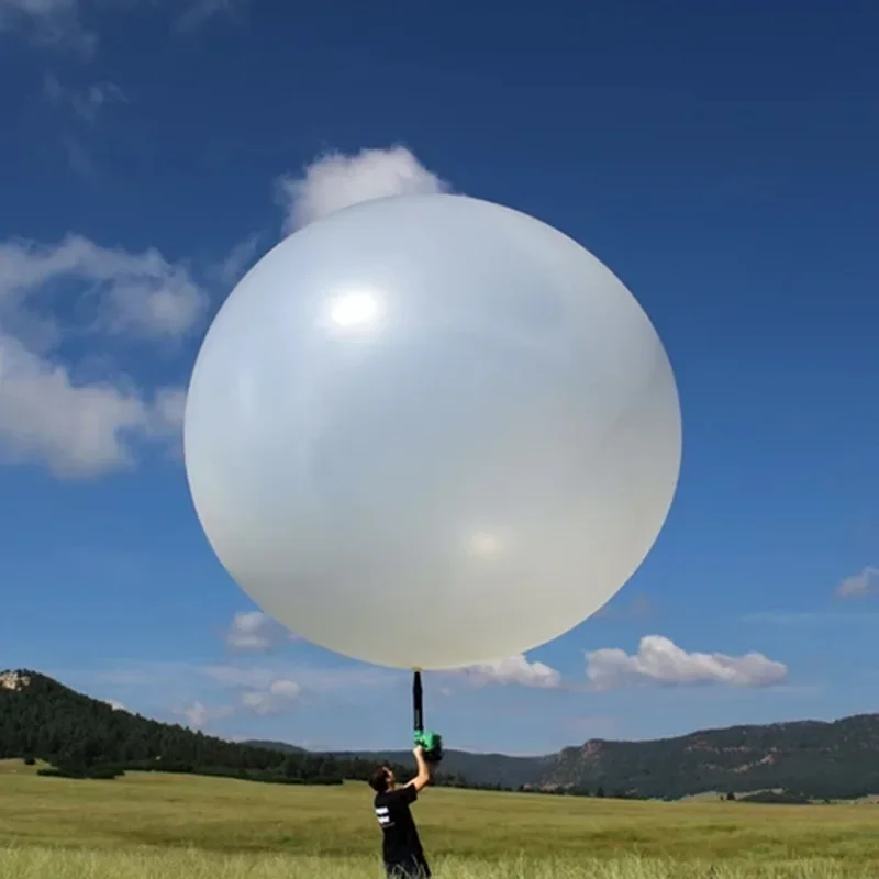 Latex Super Large Balloon 48/72/96/120 inchRound  Weather Balloon Explodes at Opening Ceremony White Groundburst  Ball