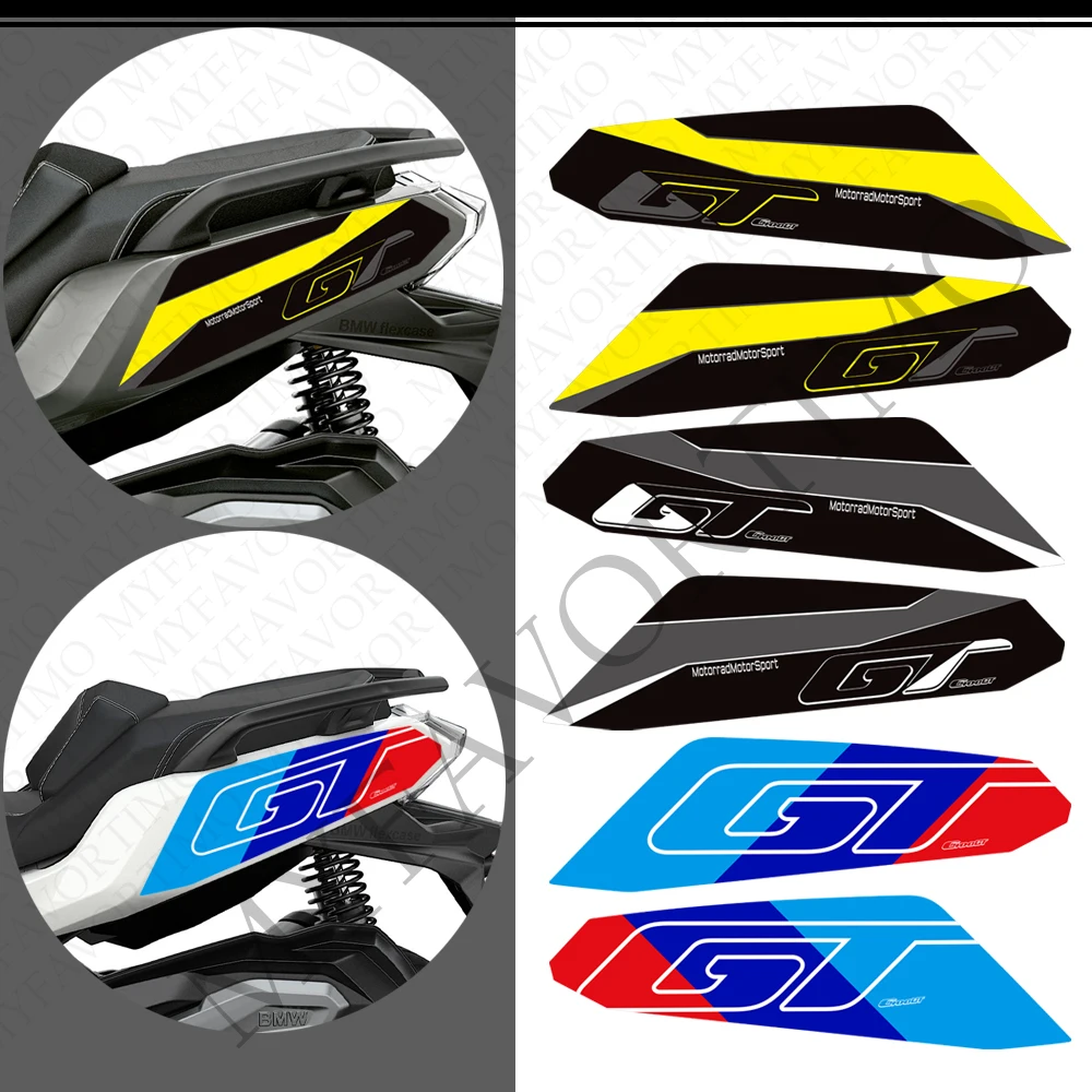 ل BMW C400GT C 400 GT C400 2019 2020 2021 2022 2023 2024 دراجة نارية هدية غطاء الحاجز حامي خزان الوسادة ملصقات مائي
