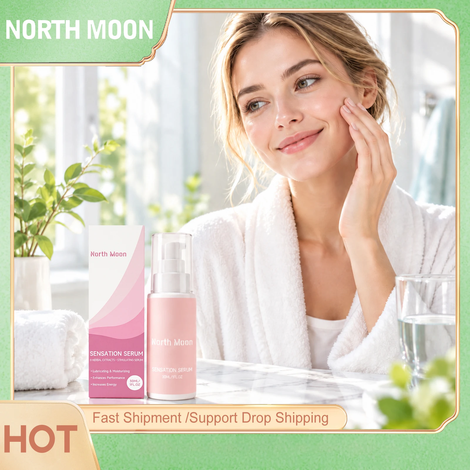 Women's Private Parts Care Serum Remove Bad Smell Massage Repair Brightening Intimate Dark With Collagen Lady Private Care Oils