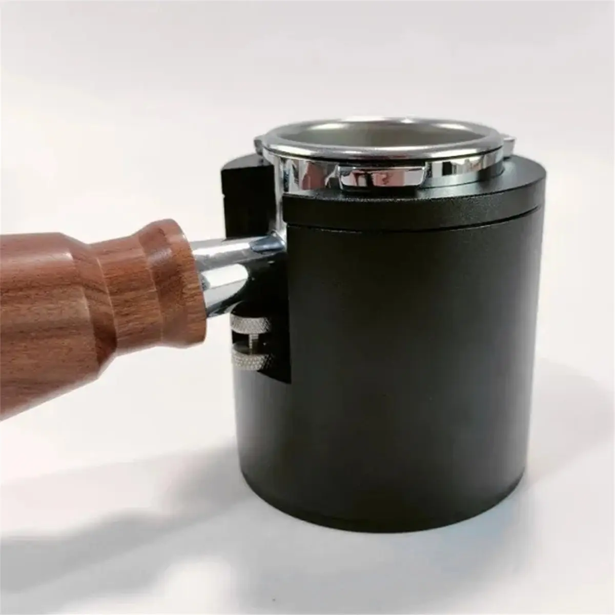PHONE&GEAR Portafilter Holder Tamper Stand Aluminium Alloy Height-Adjustable Organizer for 51mm 53mm 58mm Coffee AccessoriesToo