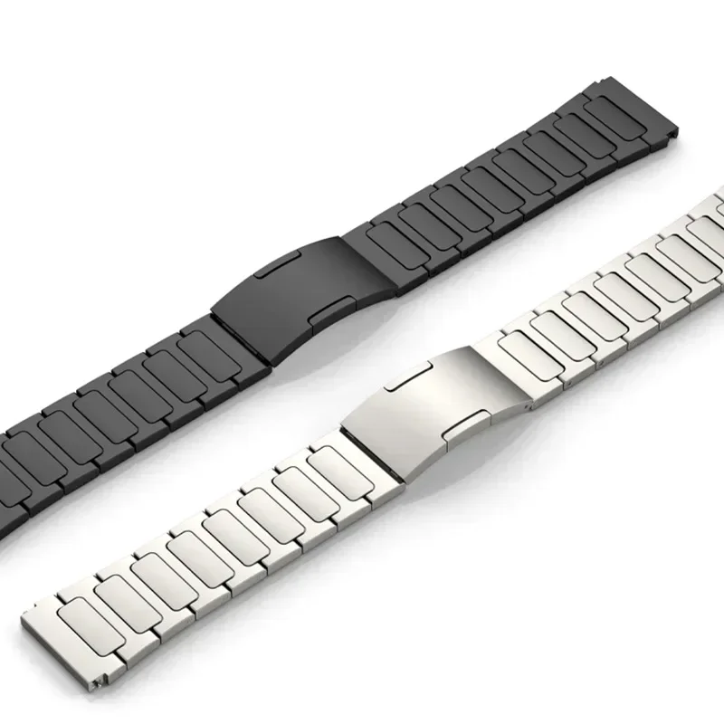 22 مللي متر سبائك التيتانيوم حزام ل Garmin Forerunner 965 955 745 255/265 الموسيقى سوار معدني معصمه Garmin Venu 3 2/Vivoactive 4