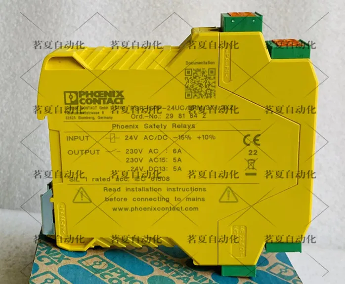 Original Phoenix Safety Relay PSR-SPP- 24UC/URM/3X1/3X2 2981842 Negotiation