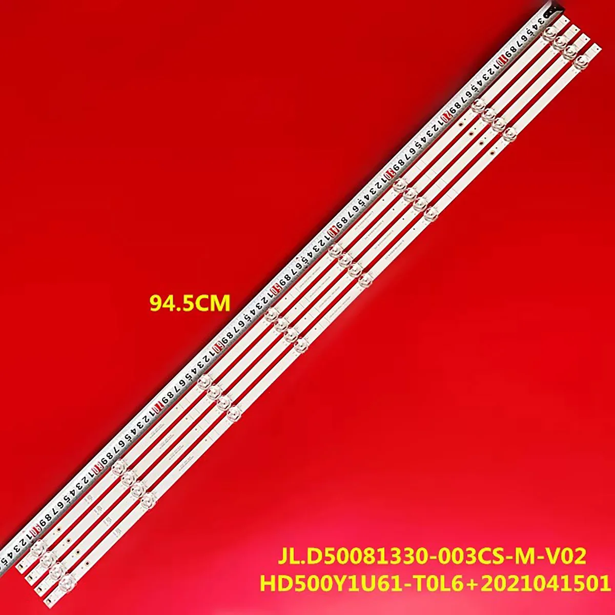 

LED Backlight Strip 8LED For TV 50A52F 50R7G5 50V1F-R JL.D50081330-003CS-M_02 HD500Y1U61-T0L6 CRH-BXBT50Y13030080409FREV1.0