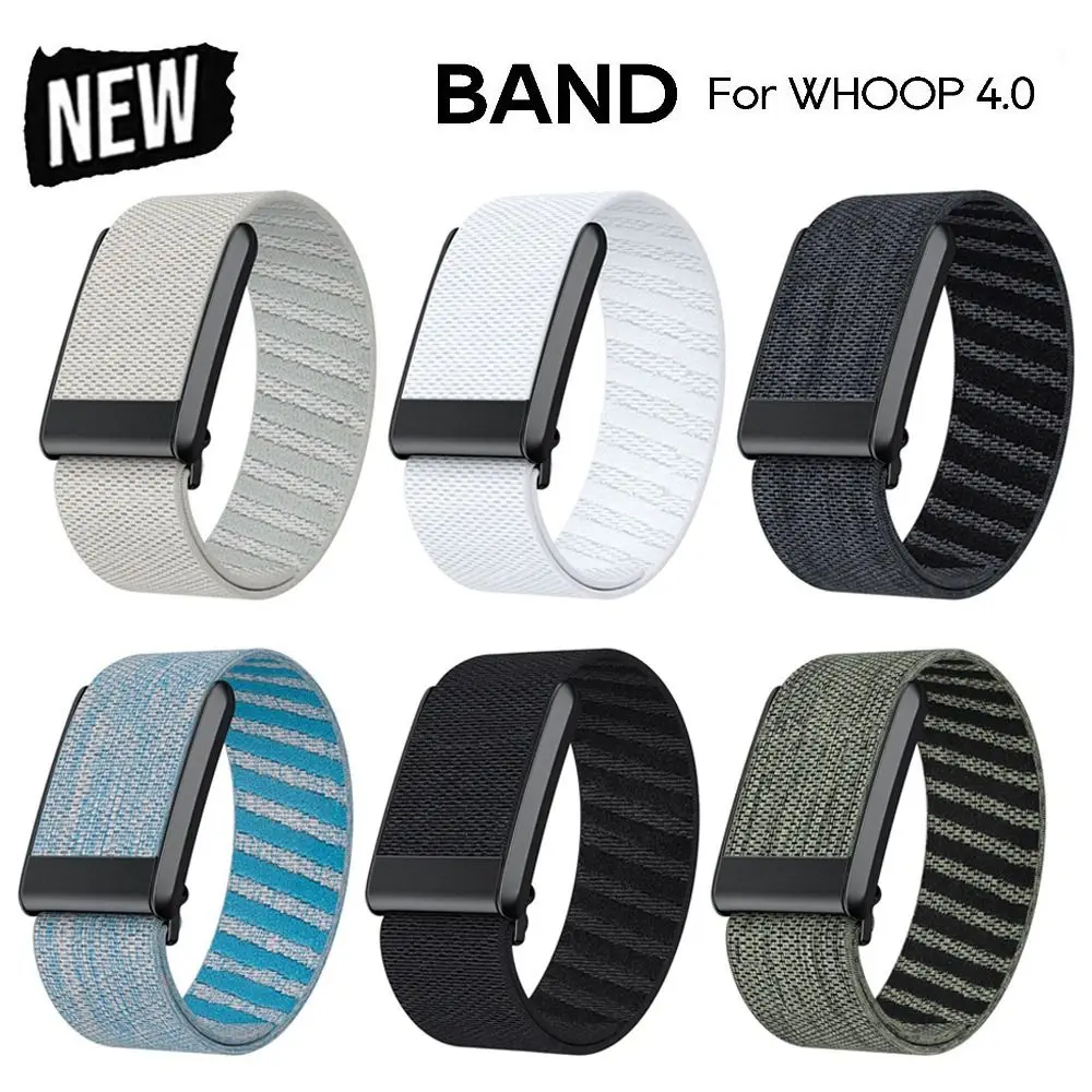 

Nylon Fitness Band Soft Breathable Sports Wristband Adjustable Protector Replacement Strap for Whoop 4.0 For Women Men