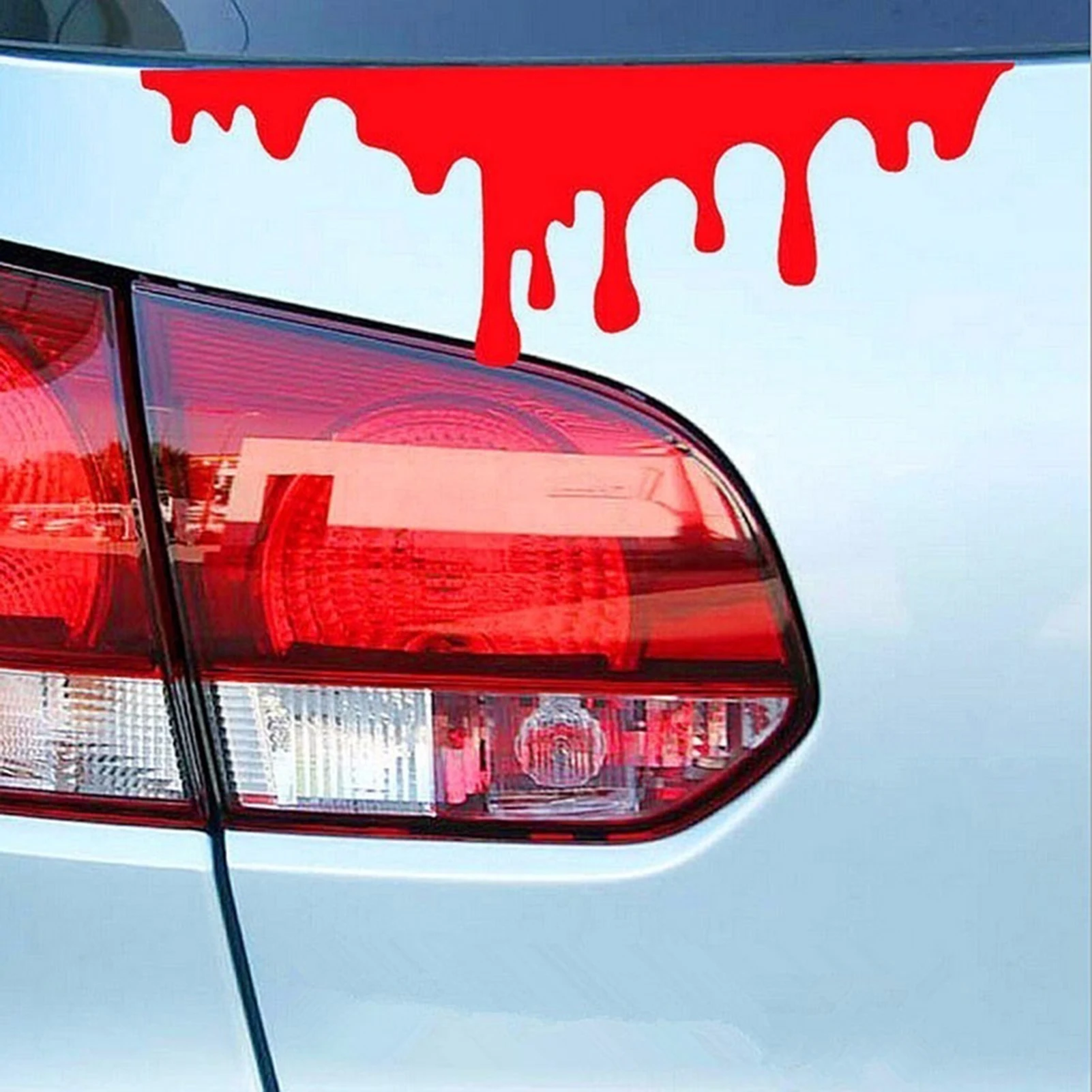 funny sticker Reflective Red Blood Bleeding Car Sticker Car Decals Rear Front Headlight Sticker hot car sticker automovil