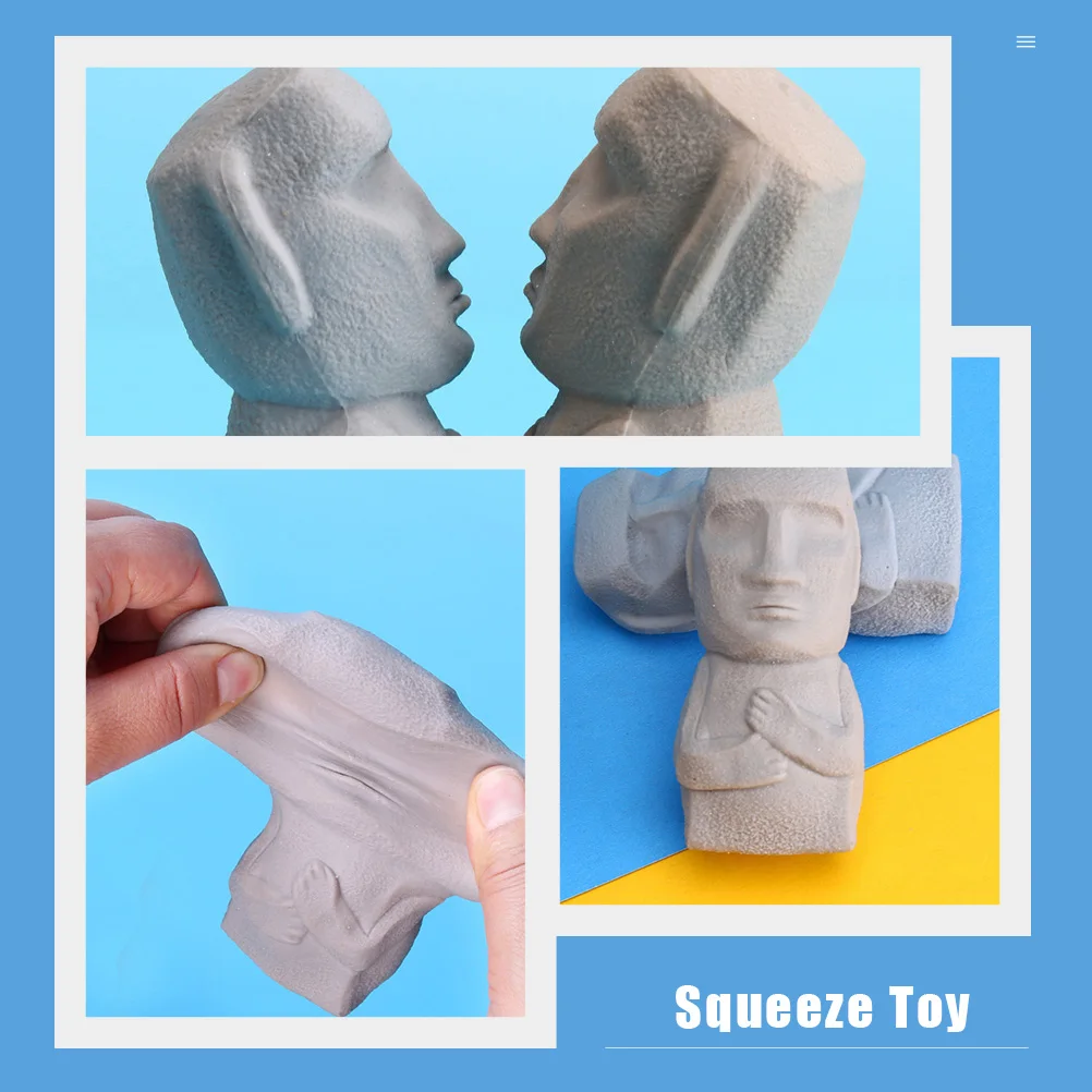 

Unzip Toys Squeeze Sensory Stretchy Fidget Cute Exotic Hawaiian Statue