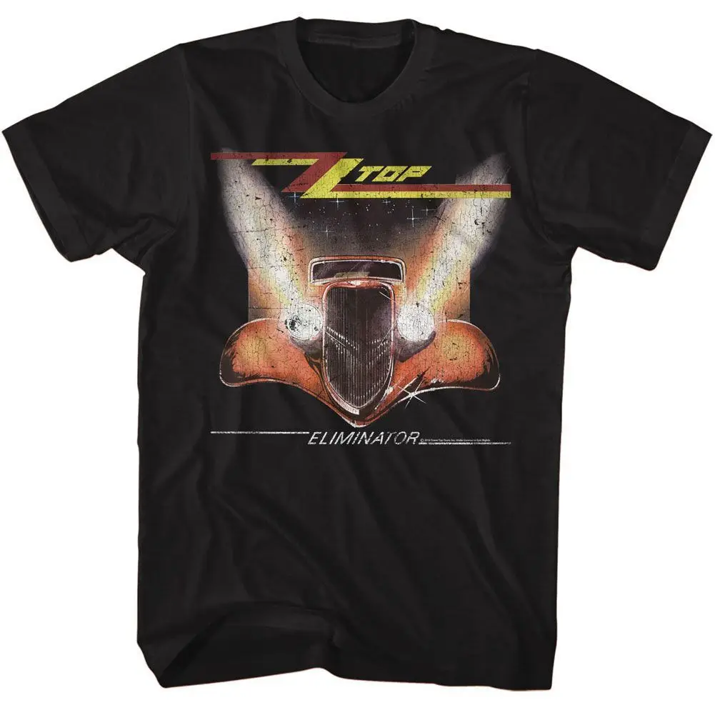 Zz Top Crackle Adult T Shirt