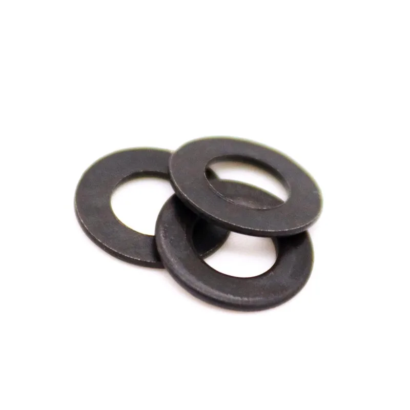 2/5/10/20/25pcs M3 M4 M5 M6 M8 M10 M12 M14 M16 Black Grade 8.8 Steel Large Size Oversize Big Wider Flat Washer Plain Gasket