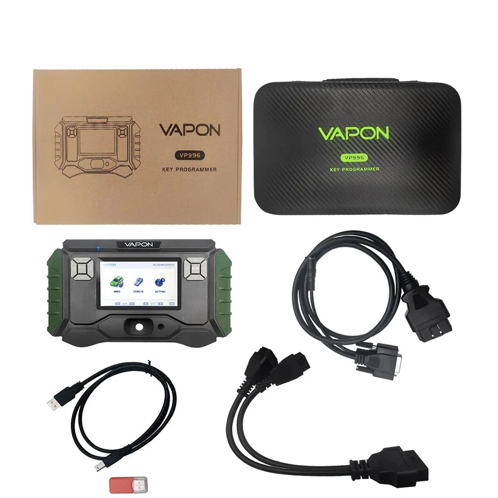 VAPON VP996 Key Programming Expert Chip Detecter No Token and Limit Multi-language Free Update